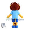 Innocent Baby Hedgehog Cartoon Mascot Costume