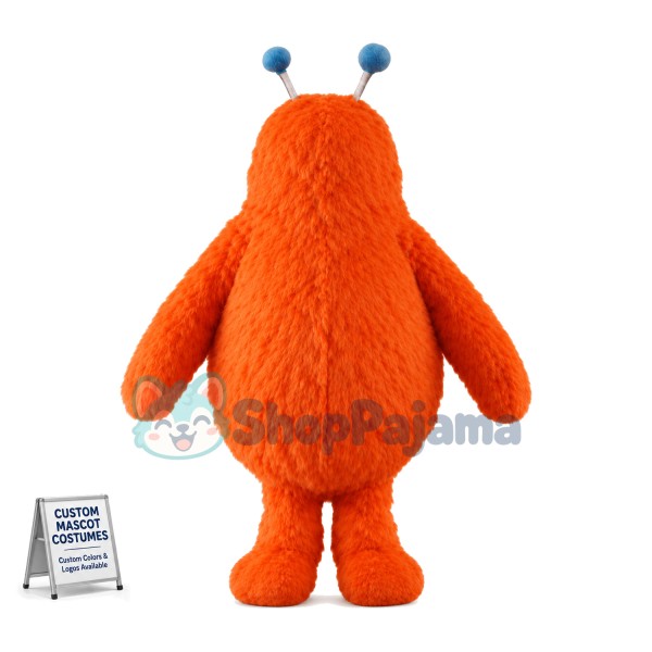 Alien Fur Monster With Tentacles Mascot Costume