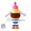 Three-color Ice Cream of Fresh Milk Mascot Costume