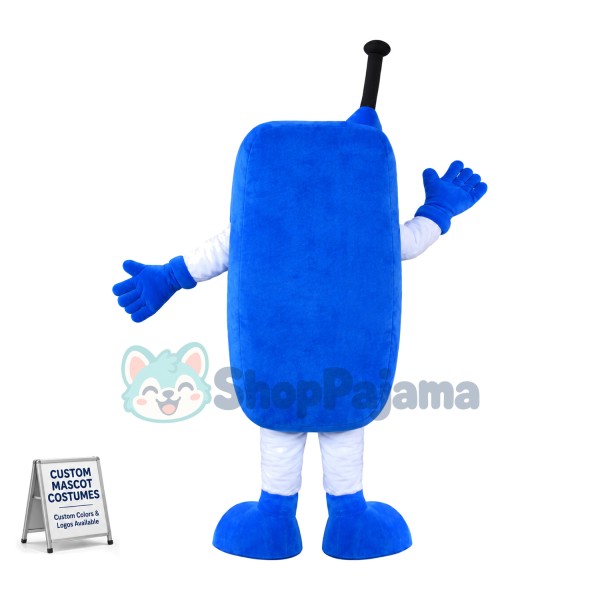 Wired Mobile Phone Mascot Costume
