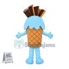 Sweet Cone With Chocolate Bar Mascot Costume