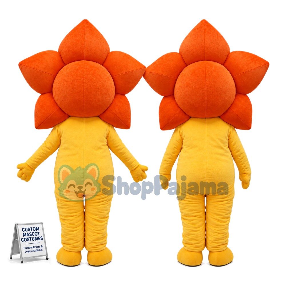 Blooming Brilliant Star Flower Mascot Costume