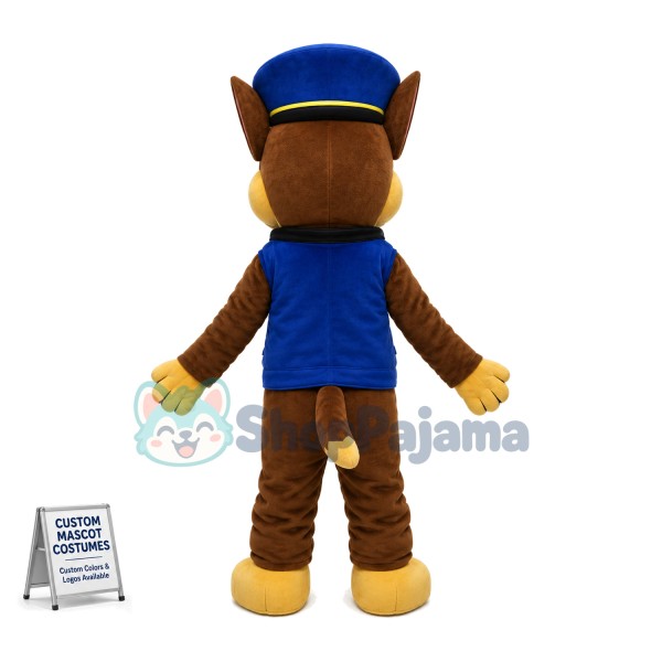 The Bold Paw Patrol Chase Mascot Costume