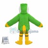 Bright Green Hairy Kingfisher Mascot Costume