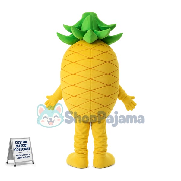 Peeled Juicy Pineapple Mascot Costume