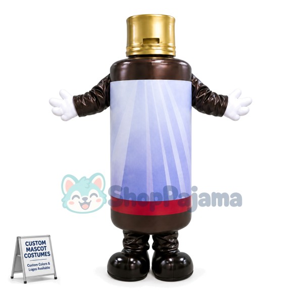 Korean Hangover Liver Protection Drink Mascot Costume
