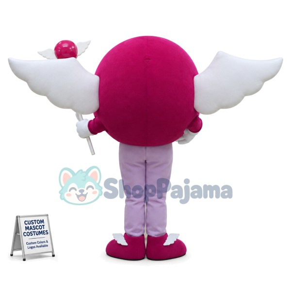 Creative The Pinky Girl Sign Mascot Costume
