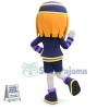 Brave Uyghur Blonde Girl Mascot Costume