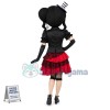 Diablo Woman With Skull Earrings Mascot Costume