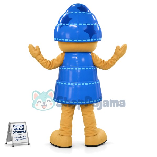 The Lifesome Doll In Textured Hat Mascot Costume