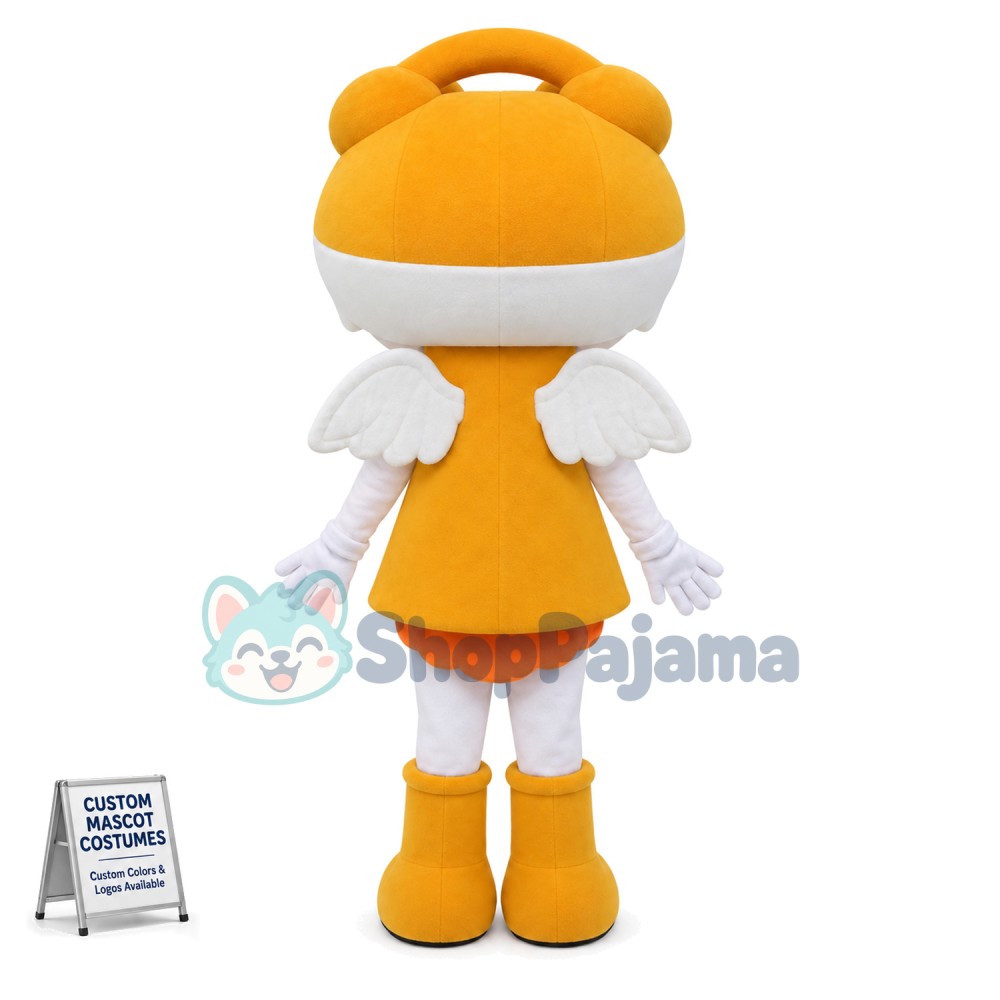 Angel Doll of Peace Dove Fund Mascot Costume