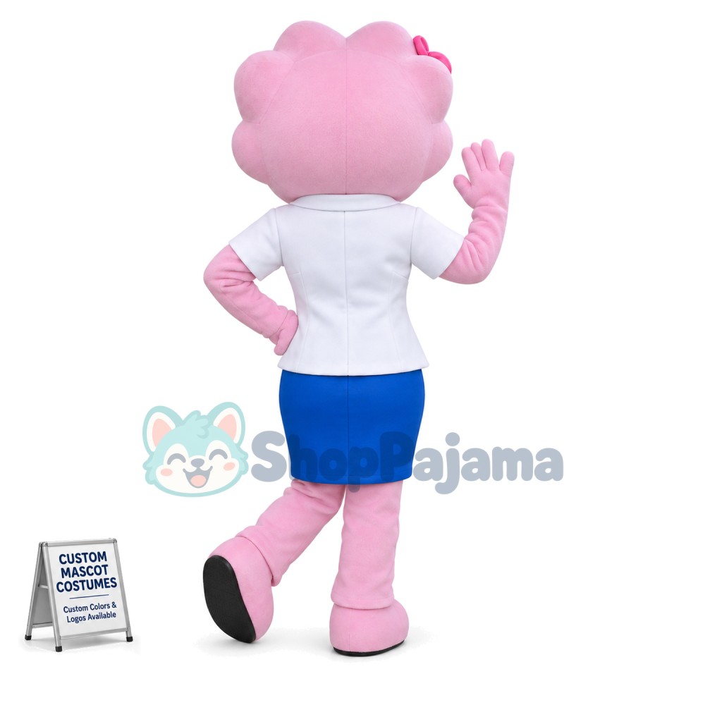 Airline Professional Staff Triceratop Mascot Costume