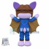 Aviator Fox With Bat Wings Mascot Costume
