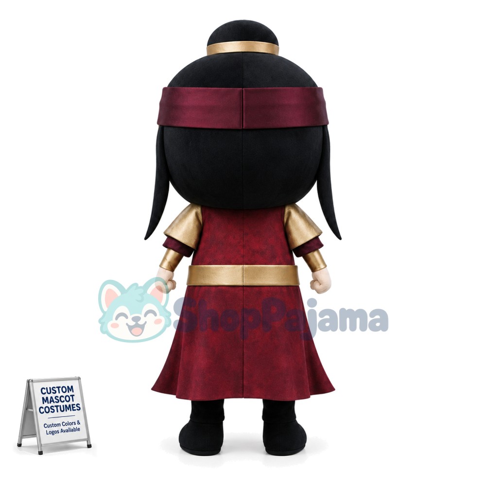 The Heroic Warrior of Ancient Korea Mascot Costume