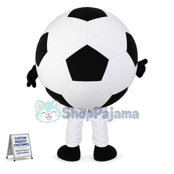 Football of Sporting Goods Brand Mascot Costume
