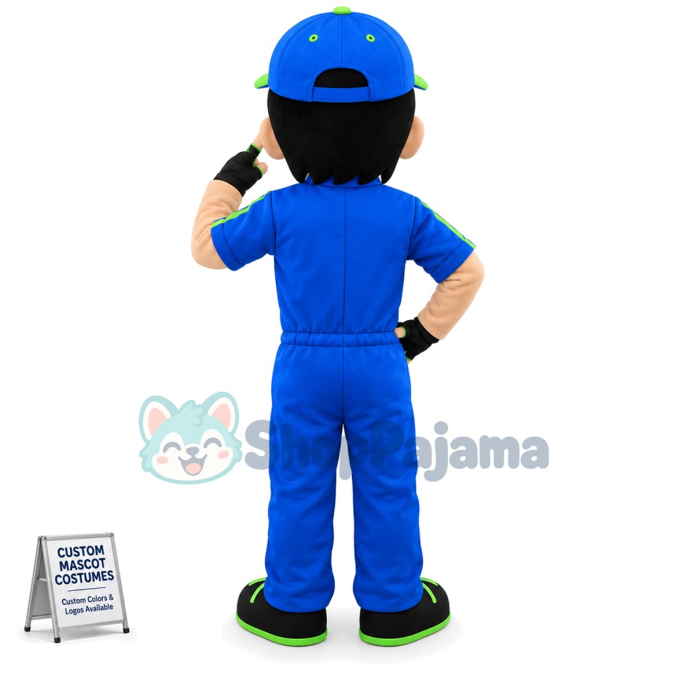 Attentive Mover With Good Service Mascot Costume