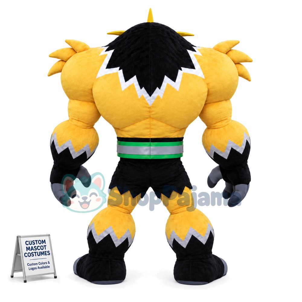 Alien Thunder With Hard Shell Mascot Costume