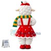 Christmas Sheep Mascot Costume for Outdoor Party