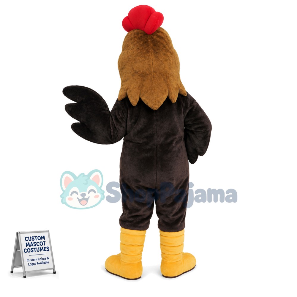 Big Cock Walking Upright Mascot Costume