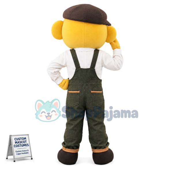 Bear Tailor With Good Craftsmanship Mascot Costume