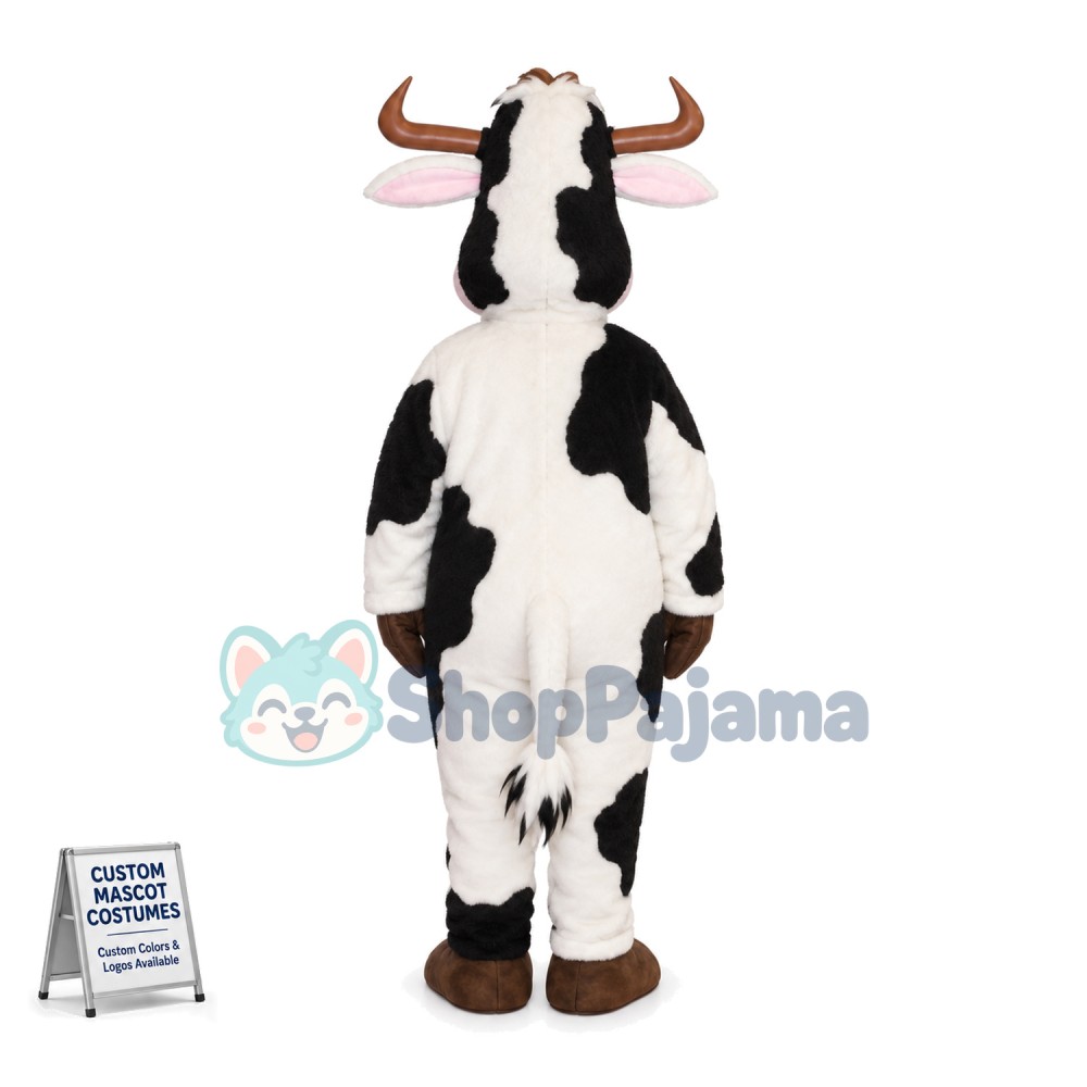 The Cow With Bulging Udders Mascot Costume