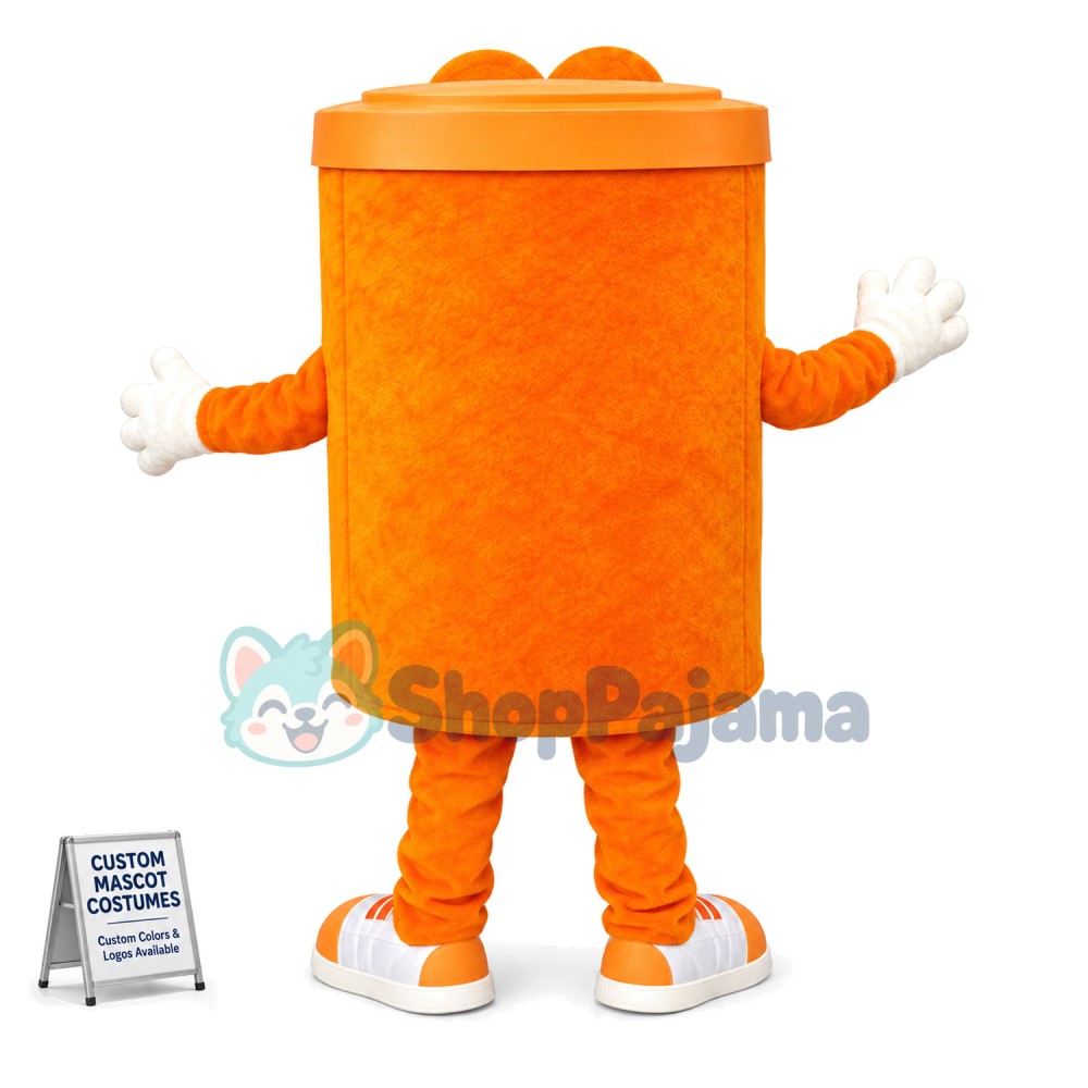 Canned Chocolate Milk Mascot Costume