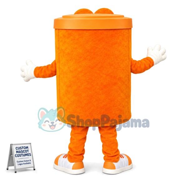 Canned Chocolate Milk Mascot Costume