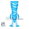 Blue Cone Conch With Slender Shell Mascot Costume