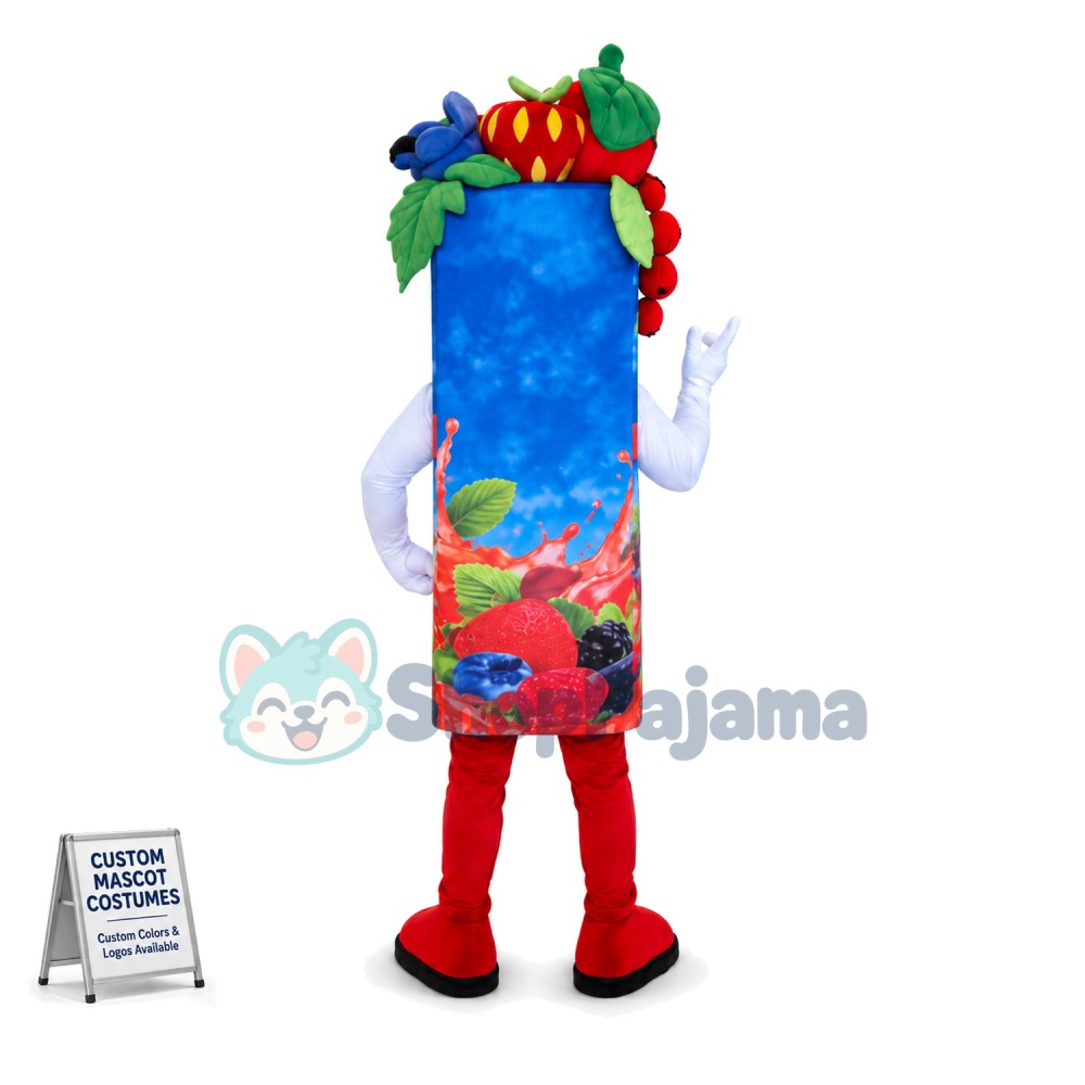 Compound Berry-flavored Juice Mascot Costume