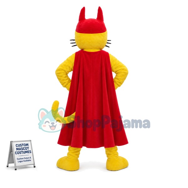 Thunder Cat Superman Mascot Costume