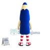 Blue Pencil of Insurance Global Group Mascot Costume