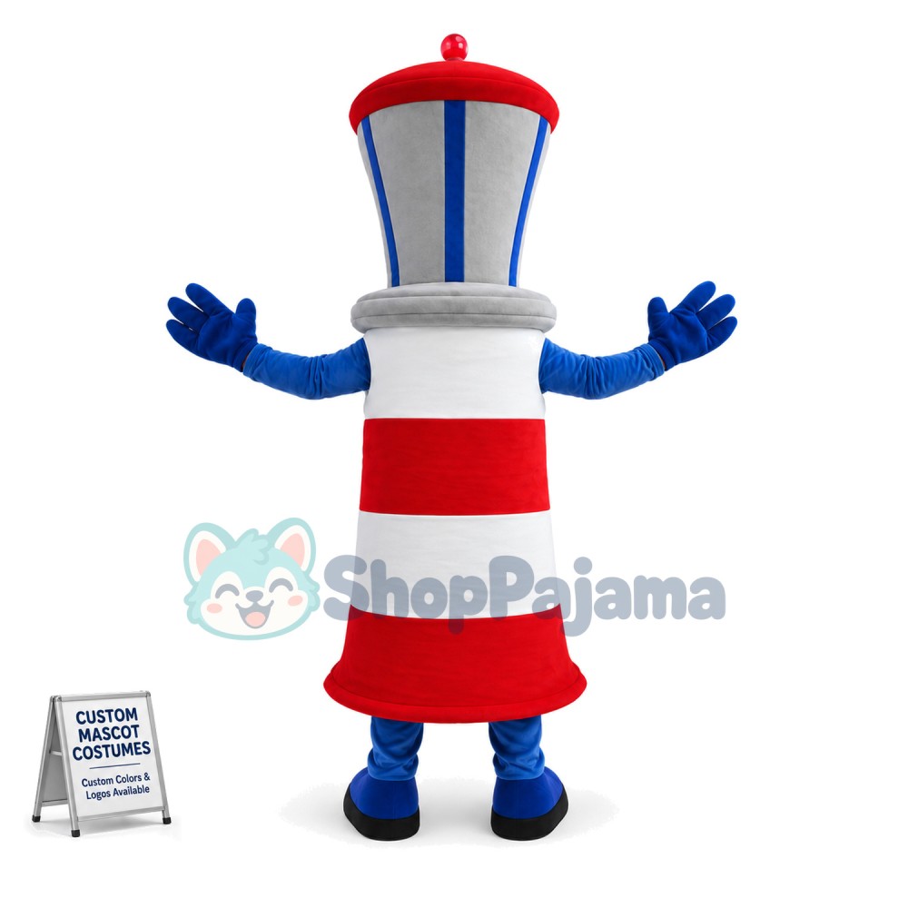 The High Signal Receiving Tower Mascot Costume