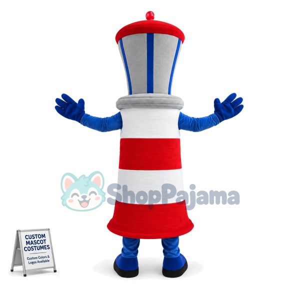 The High Signal Receiving Tower Mascot Costume