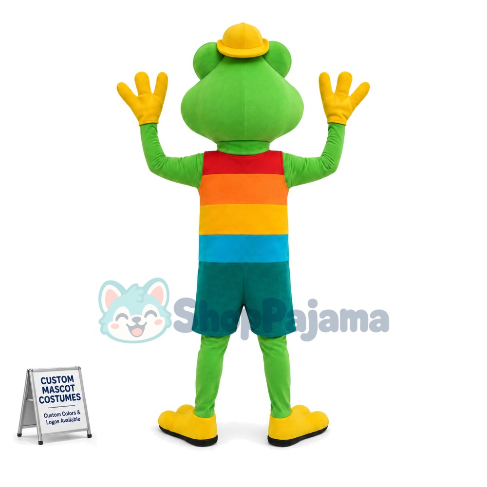 Base Station Administrator Frog Mascot Costume