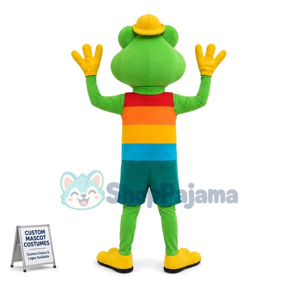 Base Station Administrator Frog Mascot Costume
