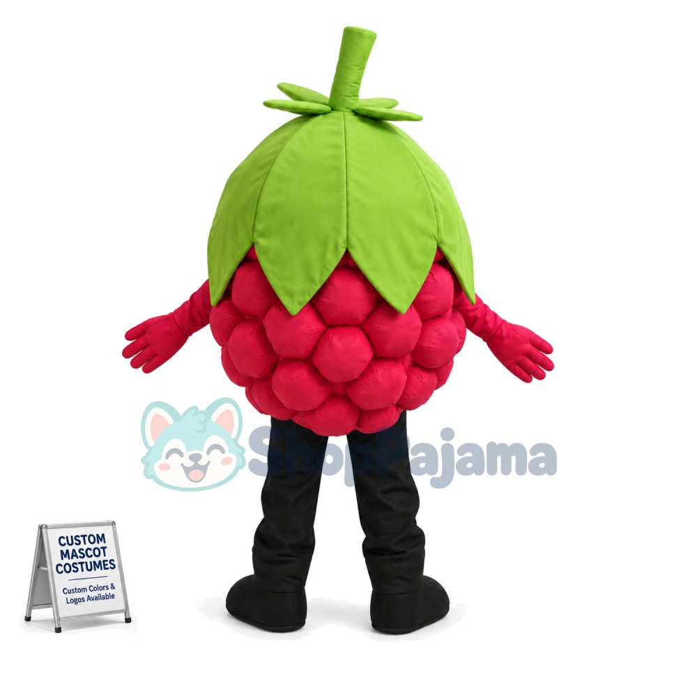 The Cranberry Wearing Goggles Mascot Costume