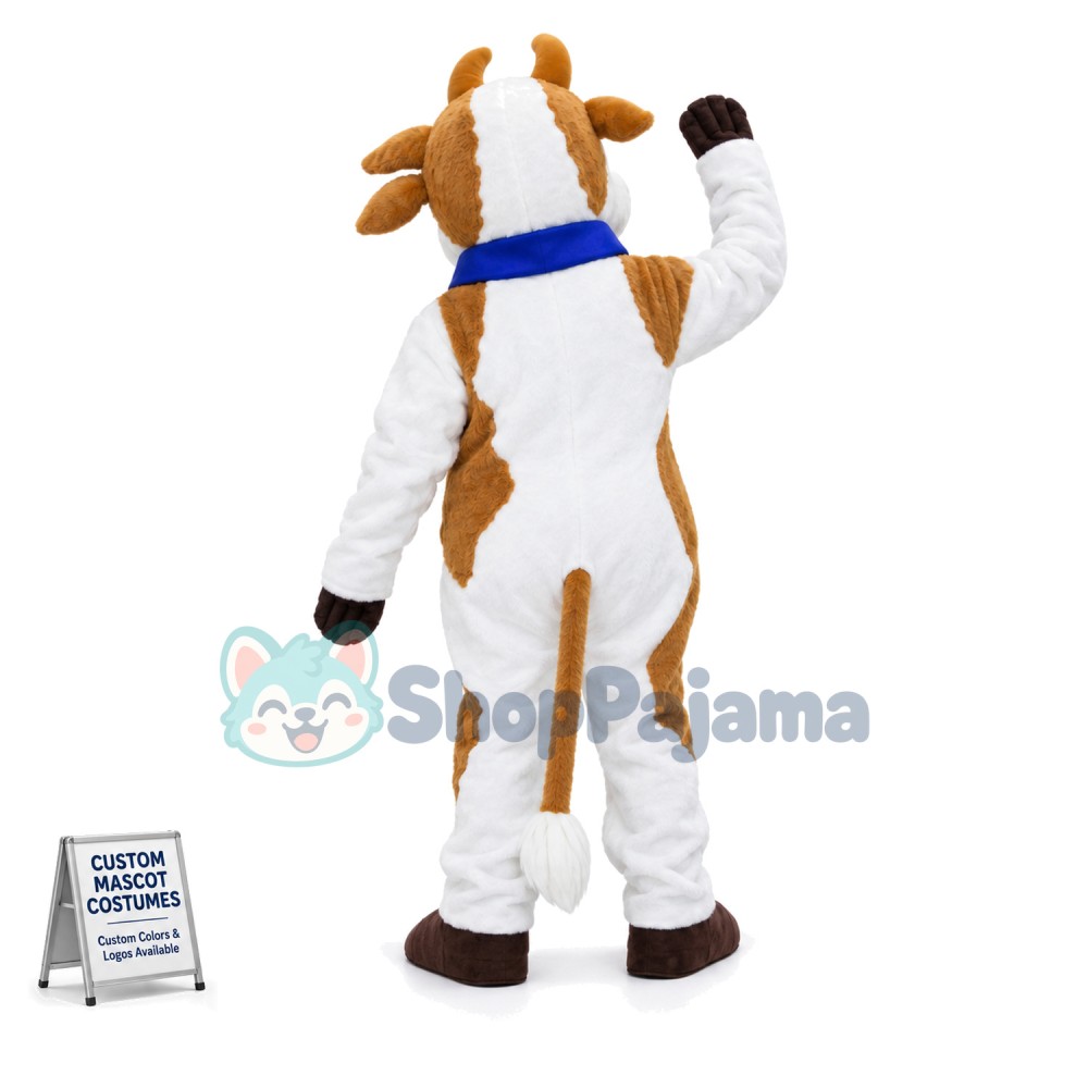Brown Cow of High-end Watch Brand Mascot Costume