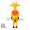 Yellow Spotted Giraffe In Wild Park Mascot Costume