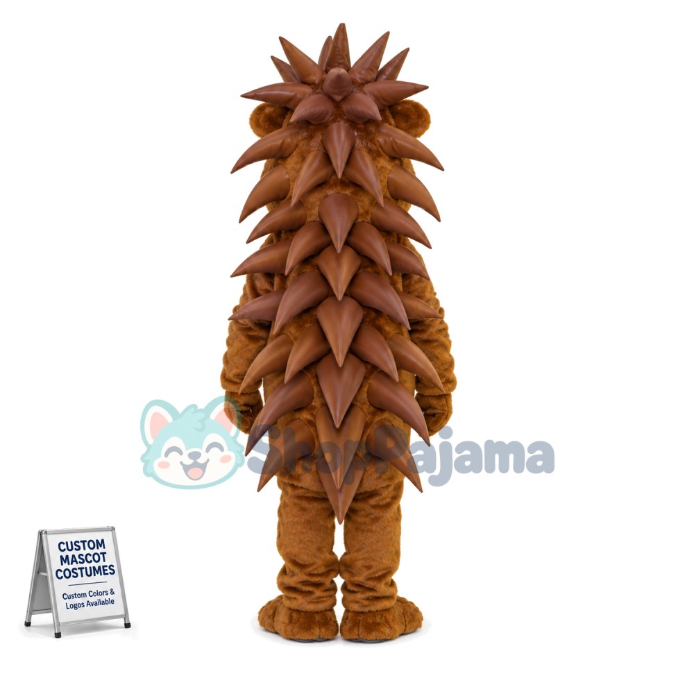 Curious Hedgehog Spreading Body Mascot Costume