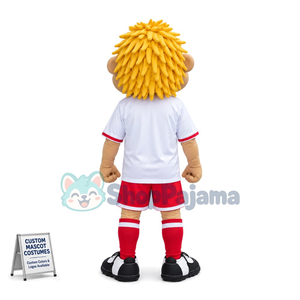 Excited Fan of The World Cup Mascot Costume