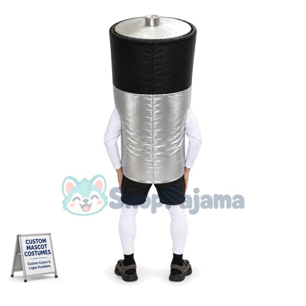 Enlarged Version of The Battery Mascot Costume