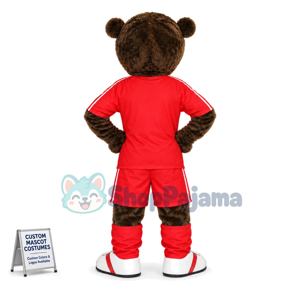 University Sports Minister Bear Mascot Costume