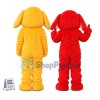 The Plush Elephant Playing Around Mascot Costume