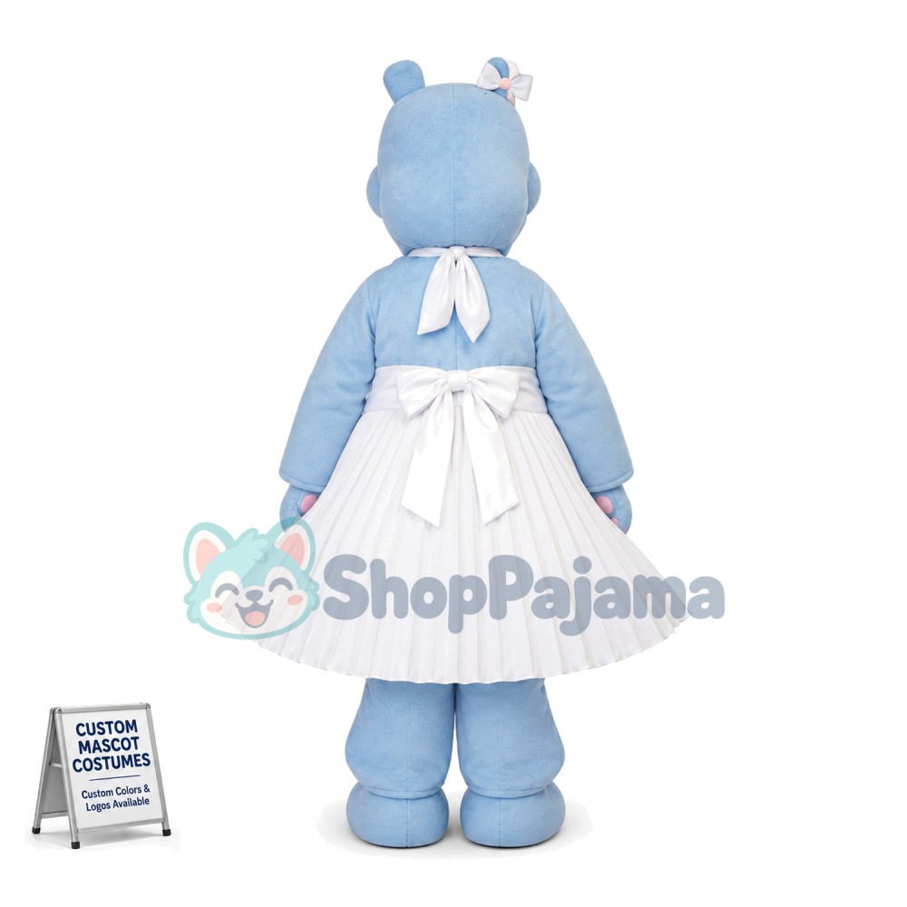 Attractive Sexy Hippo Lady Mascot Costume