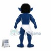 Topless Hideous Muscular Alien Mascot Costume