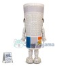 Typeset English Briefing Cartoon Mascot Costume