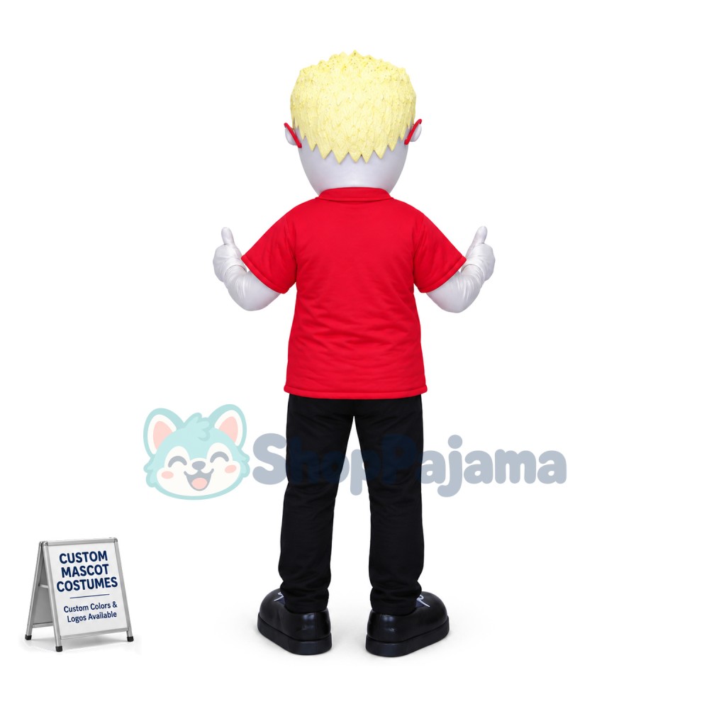 Affirmative Foreign Technician Mascot Costume