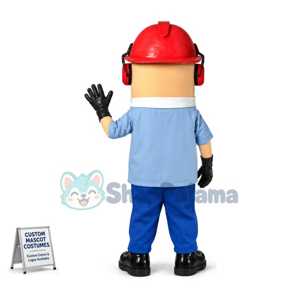 Architectural Company Designer Doll Mascot Costume