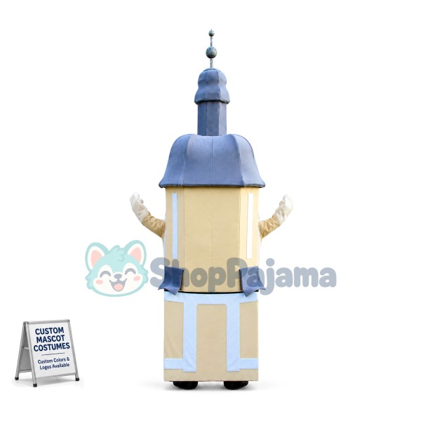 Blocked Stately Castle Mascot Costume