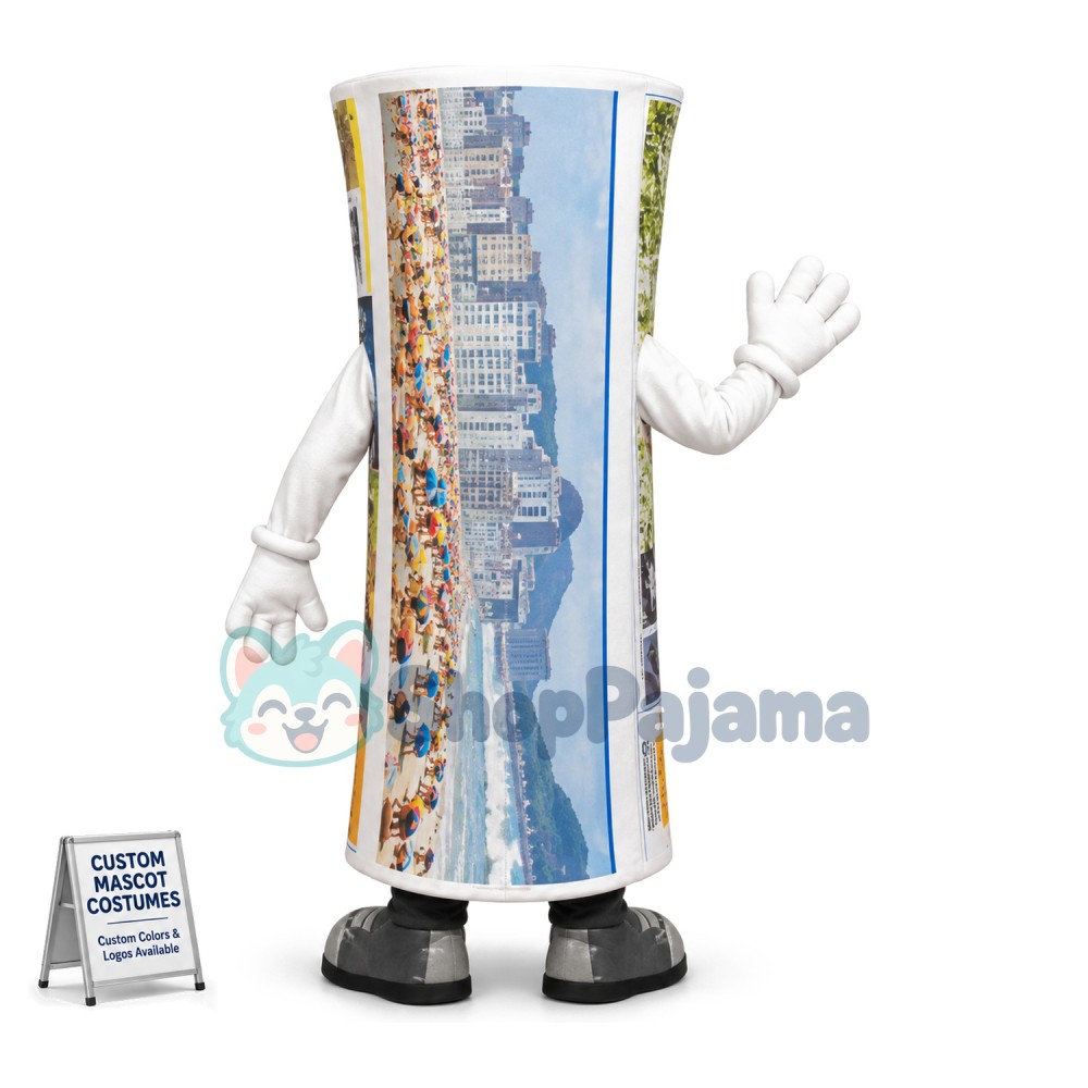 Brazil First Published Newspaper Mascot Costume